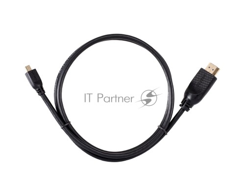 Кабель HDMI-19M --MicroHDMI-19M ver 2.0 1m VCOM <CG587-1M>
