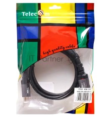 Кабель HDMI 19M/M,ver. 2.1, 8K@60 Hz 1.5m метал разъемы, Telecom <TCG365-1.5M>