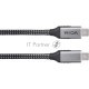 Кабель USB3.2 Gen2X2, CM->CM, 20Gbs, 100WT, 4KX60Hz, All shell, 1.8m  VCOM <CU420M-1.8M>