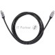 Кабель USB3.2 Gen2X2, CM->CM, 20Gbs, 100WT, 4KX60Hz, All shell, 1.8m  VCOM <CU420M-1.8M>