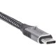 Кабель USB3.2 Gen2X2, CM->CM, 20Gbs, 100WT, 4KX60Hz, All shell, 1.8m  VCOM <CU420M-1.8M>