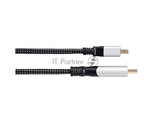 Кабель-переходник miniDisplayPort M-> HDMI M 4K@60Hz 1.8m VCOM