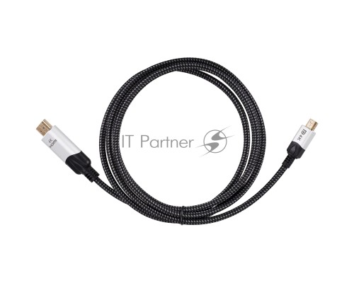 Кабель-переходник miniDisplayPort M-> HDMI M 4K@60Hz 1.8m VCOM