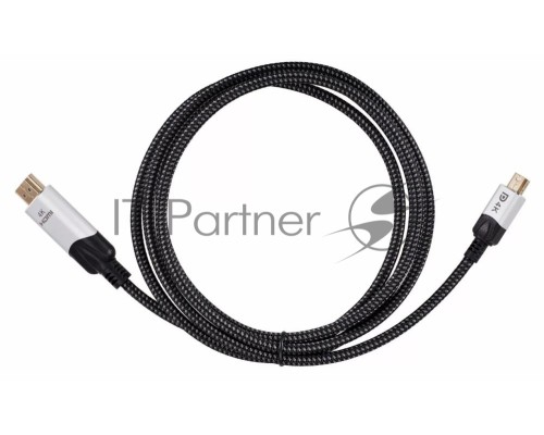Кабель-переходник miniDisplayPort M-> HDMI M 4K@60Hz 1.8m VCOM