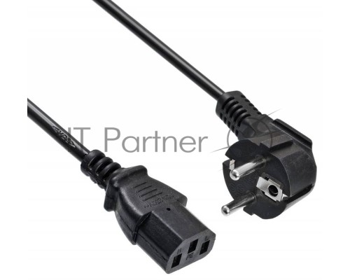 Кабель Buro BU-PCAB-1.8-16A IEC C13 Евровилка 1.8м