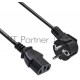Кабель Buro BU-PCAB-1.8-16A IEC C13 Евровилка 1.8м