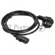 Кабель Buro BU-PCAB-1.8-16A IEC C13 Евровилка 1.8м