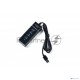 Адаптер KS-is KS-727 USB хаб 4xUSB 2.0 F в USB 2.0 Type A M 1.2м