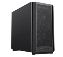 GameMax Корпус F36 Dark без БП (Midi Tower, ATX, Графит, 1*USB Type-C, 3*120мм)