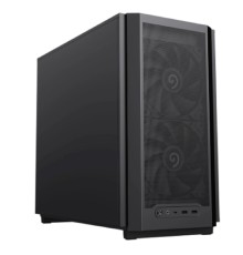 GameMax Корпус F36 Dark без БП (Midi Tower, ATX, Графит, 1*USB Type-C, 3*120мм)