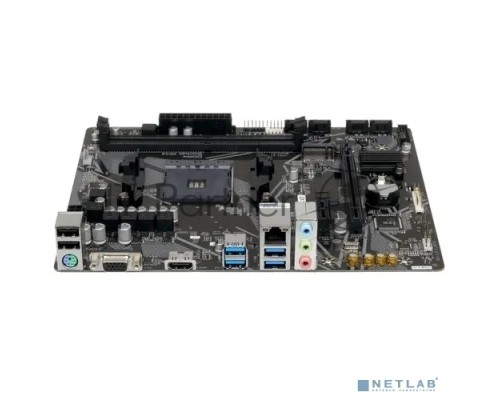Материнская плата GIGABYTE A520M K V2, AM4, AMD A520, 2xDDR4, 4xSATA, 1xM.2, 1xPCI-E 3.0 x16, 1xHDMI, 1xVGA, 1x 1Gb LAN, 2xUSB-A 2.0, 4xUSB 3.2 Gen 1, 3x3.5 мм, 7.1, Micro-ATX