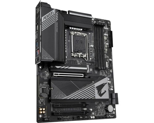 Материнская плата GIGABYTE B760 AORUS ELITE, LGA 1700, Intel B760, 4xDDR5, 4xSATA, 3xM.2, 1xPCI-E 4.0 x16, 2xPCI-E 3.0 x1, 1xHDMI, 1xDP, 1x 2.5Gb LAN, 1xUSB 3.2 Gen 2, 4xUSB 3.2 Gen 1, 4xUSB 2.0, 2x3.5 мм, 7.1, Standard-ATX