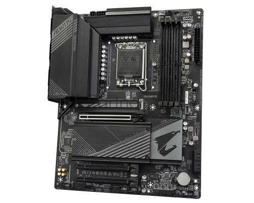 Материнская плата GIGABYTE B760 AORUS ELITE, LGA 1700, Intel B760, 4xDDR5, 4xSATA, 3xM.2, 1xPCI-E 4.0 x16, 2xPCI-E 3.0 x1, 1xHDMI, 1xDP, 1x 2.5Gb LAN, 1xUSB 3.2 Gen 2, 4xUSB 3.2 Gen 1, 4xUSB 2.0, 2x3.5 мм, 7.1, Standard-ATX