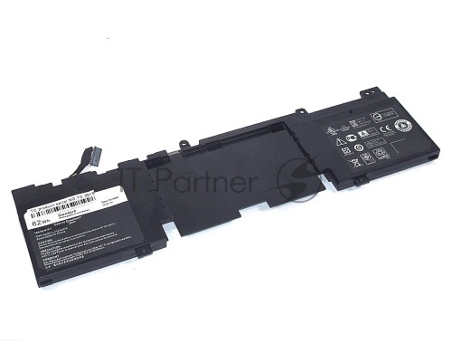 Аккумуляторная батарея для ноутбука Dell Alienware 13 R2 (N1WM4) 15.2V 62Wh