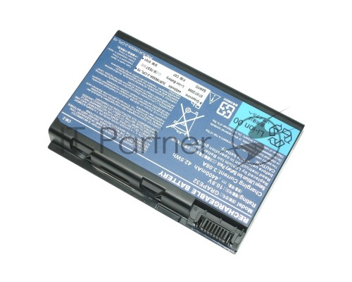 Аккумуляторная батарея для ноутбука Acer Aspire 5100 (BATBL50L6) 10,8-11,1V 5200mAh OEM черная