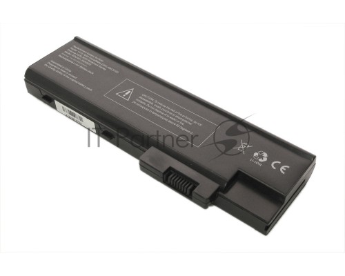 Аккумуляторная батарея для ноутбука Acer Travelmate 2300 14.8V 5200mAh OEM черная