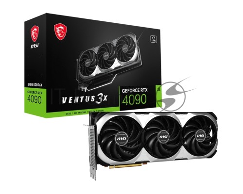 Видеокарта MSI PCIE16 RTX4090 24GB RTX 4090 VENTUS 3X 24G