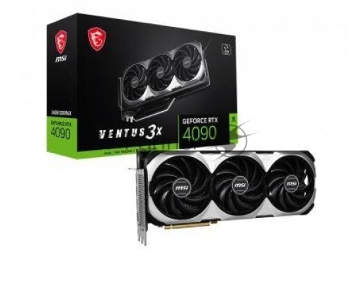 Видеокарта MSI PCIE16 RTX4090 24GB RTX 4090 VENTUS 3X 24G