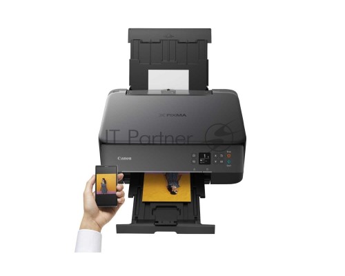 МФУ Canon Pixma TS5350a (цвет черный, Wi-Fi, Печать, Копирование, Сканирование, Облако    До 4800 x 1200 т/д, 2 картриджа FINE (черный и цветной), PG-560 (черный), CL-561 (цветной))