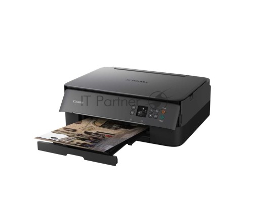 МФУ Canon Pixma TS5350a (цвет черный, Wi-Fi, Печать, Копирование, Сканирование, Облако    До 4800 x 1200 т/д, 2 картриджа FINE (черный и цветной), PG-560 (черный), CL-561 (цветной))