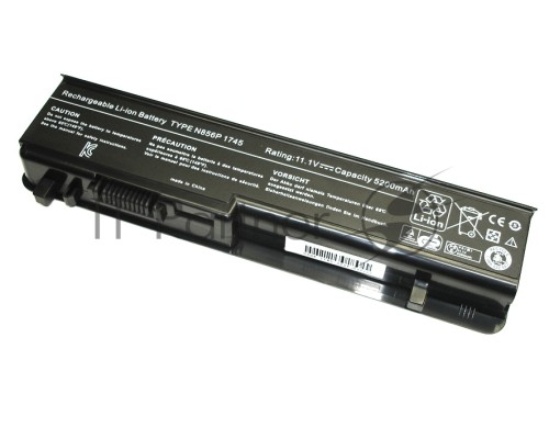 Аккумуляторная батарея для ноутбука Dell  Studio 1745 (U150P) 11.1V 5200mAh черный OEM