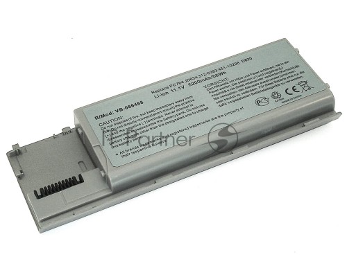 Аккумуляторная батарея для ноутбука Dell Latitude D620, D630 (PC764 ) 5200mAh OEM