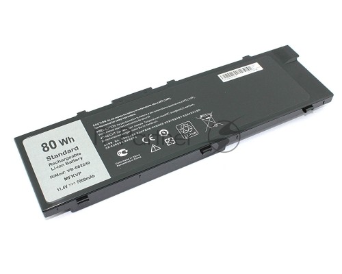 Аккумуляторная батарея для ноутбука Dell Precision 15 7520 (0FNY7) 11.4V 7000mAh OEM