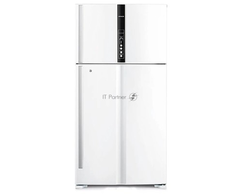 Холодильник Hitachi R-V720PUC1 TWH белый текстур. двухкамерный инвертер 444/156л морозилка сверху