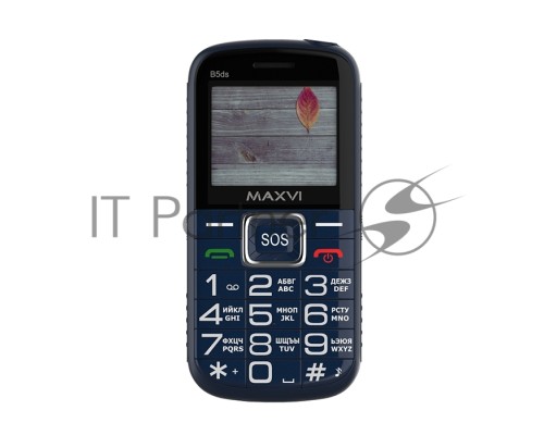 Мобильный телефон Maxvi B5ds blue