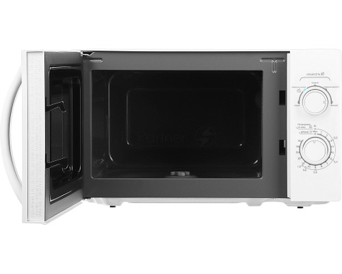 Микроволновая печь Hyundai HYM-M2067 белый, 20 л, 700 Вт, переключатели - поворотный механизм