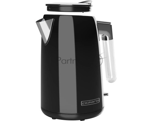 Чайник электрический Polaris PWK 1746CA Water Way Pro 1.7л. 2200Вт черный (корпус: нержавеющая сталь)