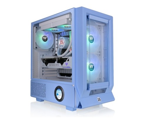[Корпус] Корпус Thermaltake Ceres 350 MX голубой без БП E-ATX 2x140mm 2xUSB3.0 audio bott PSU