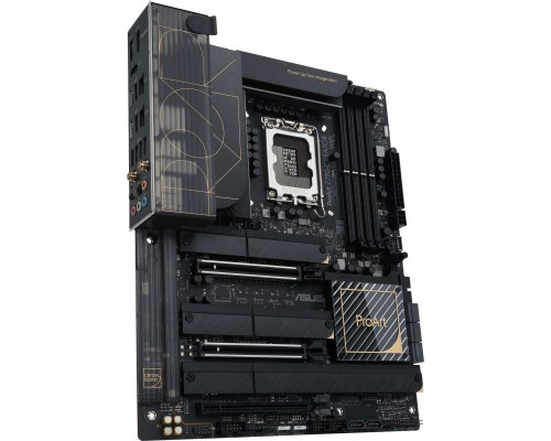Материнская плата ASUS ProArt Z790-Creator WiFi, LGA 1700, Intel Z790, 4xDDR5, 8xSATA, 4xM.2, 1xPCI-E 4.0 x4, 1xPCI-E 5.0 x8, 1xPCI-E 5.0 x16, 2xUSB-C Thunderbolt 4, 1xHDMI, 2xUSB-C, 2x 10Gb LAN, 6xUSB-A 3.2 Gen 2, 5x3.5 мм, 7.1, ATX