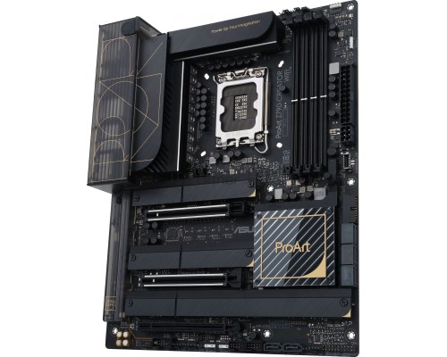 Материнская плата ASUS ProArt Z790-Creator WiFi, LGA 1700, Intel Z790, 4xDDR5, 8xSATA, 4xM.2, 1xPCI-E 4.0 x4, 1xPCI-E 5.0 x8, 1xPCI-E 5.0 x16, 2xUSB-C Thunderbolt 4, 1xHDMI, 2xUSB-C, 2x 10Gb LAN, 6xUSB-A 3.2 Gen 2, 5x3.5 мм, 7.1, ATX