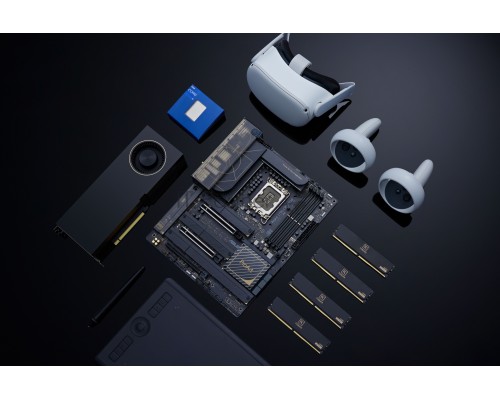 Материнская плата ASUS ProArt Z790-Creator WiFi, LGA 1700, Intel Z790, 4xDDR5, 8xSATA, 4xM.2, 1xPCI-E 4.0 x4, 1xPCI-E 5.0 x8, 1xPCI-E 5.0 x16, 2xUSB-C Thunderbolt 4, 1xHDMI, 2xUSB-C, 2x 10Gb LAN, 6xUSB-A 3.2 Gen 2, 5x3.5 мм, 7.1, ATX