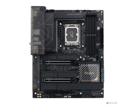 Материнская плата ASUS ProArt Z790-Creator WiFi, LGA 1700, Intel Z790, 4xDDR5, 8xSATA, 4xM.2, 1xPCI-E 4.0 x4, 1xPCI-E 5.0 x8, 1xPCI-E 5.0 x16, 2xUSB-C Thunderbolt 4, 1xHDMI, 2xUSB-C, 2x 10Gb LAN, 6xUSB-A 3.2 Gen 2, 5x3.5 мм, 7.1, ATX