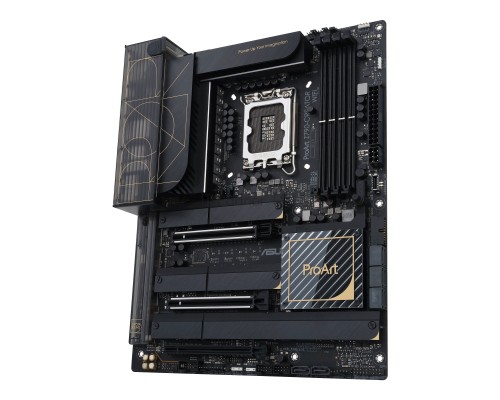 Материнская плата ASUS ProArt Z790-Creator WiFi, LGA 1700, Intel Z790, 4xDDR5, 8xSATA, 4xM.2, 1xPCI-E 4.0 x4, 1xPCI-E 5.0 x8, 1xPCI-E 5.0 x16, 2xUSB-C Thunderbolt 4, 1xHDMI, 2xUSB-C, 2x 10Gb LAN, 6xUSB-A 3.2 Gen 2, 5x3.5 мм, 7.1, ATX