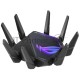 Роутер ASUS ROG GT-AXE16000 802.11 a/b/g/n/ac/ax до 1148 + 4804Мбит/c, 2,4 + 5 гГц, 8 антенн, USB, GBT LAN ; 90IG06W0-MU2A10
