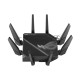 Роутер ASUS ROG GT-AXE16000 802.11 a/b/g/n/ac/ax до 1148 + 4804Мбит/c, 2,4 + 5 гГц, 8 антенн, USB, GBT LAN ; 90IG06W0-MU2A10