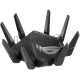 Роутер ASUS ROG GT-AXE16000 802.11 a/b/g/n/ac/ax до 1148 + 4804Мбит/c, 2,4 + 5 гГц, 8 антенн, USB, GBT LAN ; 90IG06W0-MU2A10