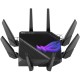 Роутер ASUS ROG GT-AXE16000 802.11 a/b/g/n/ac/ax до 1148 + 4804Мбит/c, 2,4 + 5 гГц, 8 антенн, USB, GBT LAN ; 90IG06W0-MU2A10