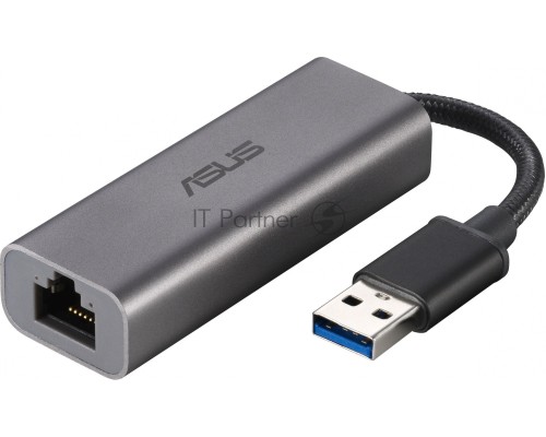 Адаптер ASUS USB-C2500//USB Type-A 2.5G Base-T Ethernet Adapter; 90IG0650-MO0R0T
