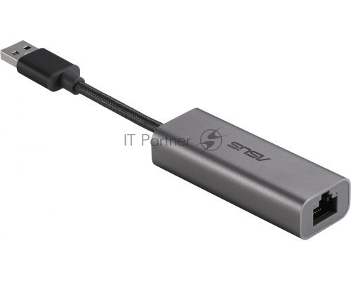 Адаптер ASUS USB-C2500//USB Type-A 2.5G Base-T Ethernet Adapter; 90IG0650-MO0R0T