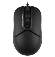 Мышь A4Tech Fstyler FM12T BLACK черный оптическая (1200dpi) USB (2but)