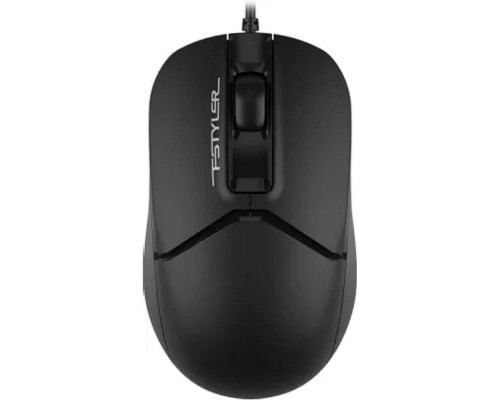 [Мышь] Мышь A4Tech Fstyler FM12T BLACK черный оптическая (1200dpi) USB (2but)