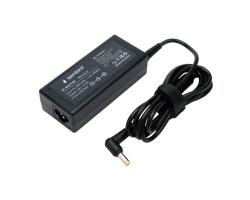 [Аксессуар к ноутбуку] Gembird Блок питания для ноутбуков Acer 19В/3,42А, 65Вт, 1 штекер (5,5х1,7мм 9м)