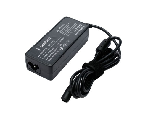 [Аксессуар к ноутбуку] Gembird Блок питания универсальный автоматический Gembird для ноутбуков 18,5В-20В, 65Вт, 10 штекеров (NPA-DC8)