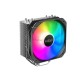Кулер PCCooler Paladin 400 ARGB S115X/1200/1700/AM4 (20 шт/кор, TDP 200W, 130mm PWM ARGB FAN, 4 тепловые трубки 6мм, 800-1600RPM, 18-28,6dBa)
