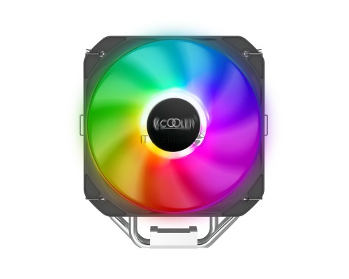 Кулер PCCooler Paladin 400 ARGB S115X/1200/1700/AM4 (20 шт/кор, TDP 200W, 130mm PWM ARGB FAN, 4 тепловые трубки 6мм, 800-1600RPM, 18-28,6dBa)