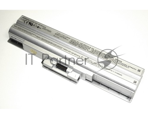Аккумуляторная батарея для ноутбука Sony Vaio VGN-AW, CS FW (VGP-BPS13) 4400-5200mAh OEM серебристая